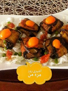 عکسی از دستور بقچه بادمجون