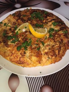 صورة لوصفة فطيرة البطاطا المحشية