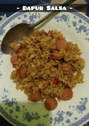 Foto resep #2 Nasi goreng sosis simple pedas yummy