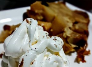 Una foto de ÄPPLE🍎PUDDING, Pudín Sueco de Manzanas🍏...!