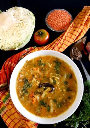 ডাল বাঁধাকপি রেসিপির প্রধান ছবি