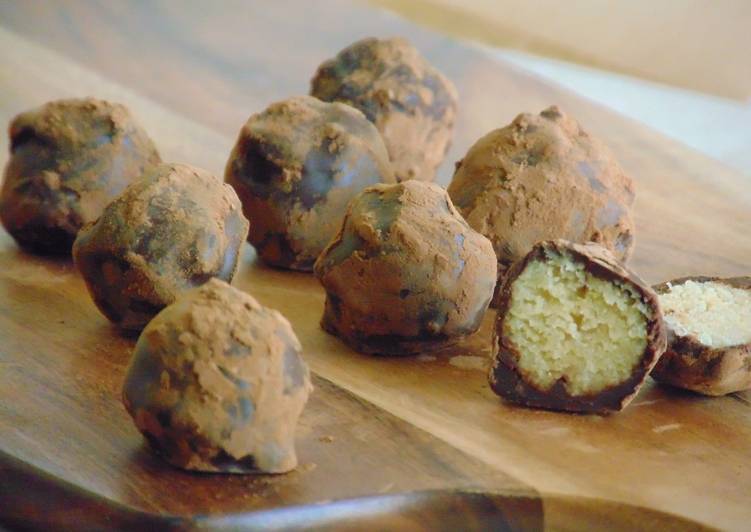 Simple Way to Prepare Quick Easter Marzipan Truffles