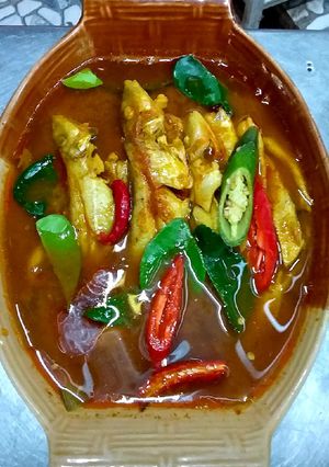 รูปของ แกงพริกปลาทราย
