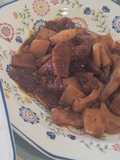 Calamares guisados con vermut