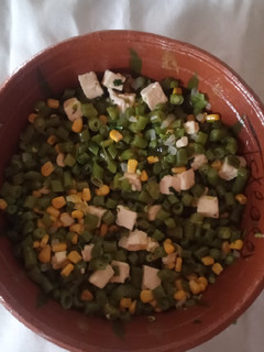 Una foto de Ensalada de ejotes