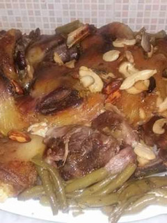 صورة لوصفة كتف الخروف مشوي في الفرن
