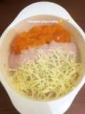 Bubur oat yogurt dan butternut pumpkin MPASI 8m+