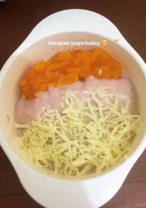 Foto resep Bubur oat yogurt dan butternut pumpkin MPASI 8m+