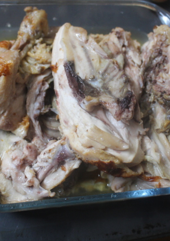 Una foto de Pollo asado de supermercado