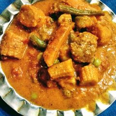 A picture of BabyCorn Sabzi with Mix Vegs.