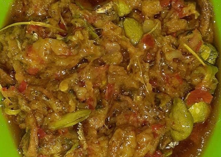 Sambal Tempoyak Teri & Petai