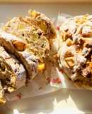 หนมปังช่างเป็นแอปเปิ้ลถั่วรวมอบเชยๆ🍞🥜🌰 Artisan Apple Cinnamon Mixed Nuts Bread🍏🍎