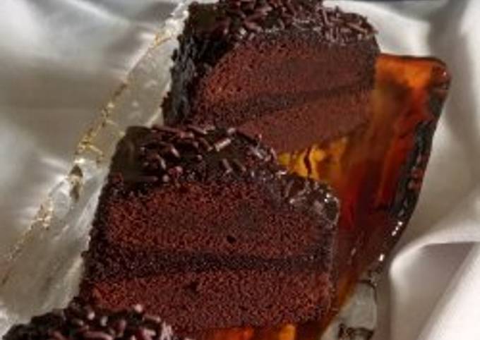 Anti Ribet, Memasak Brownies kukus (versi putih telor) Rumahan