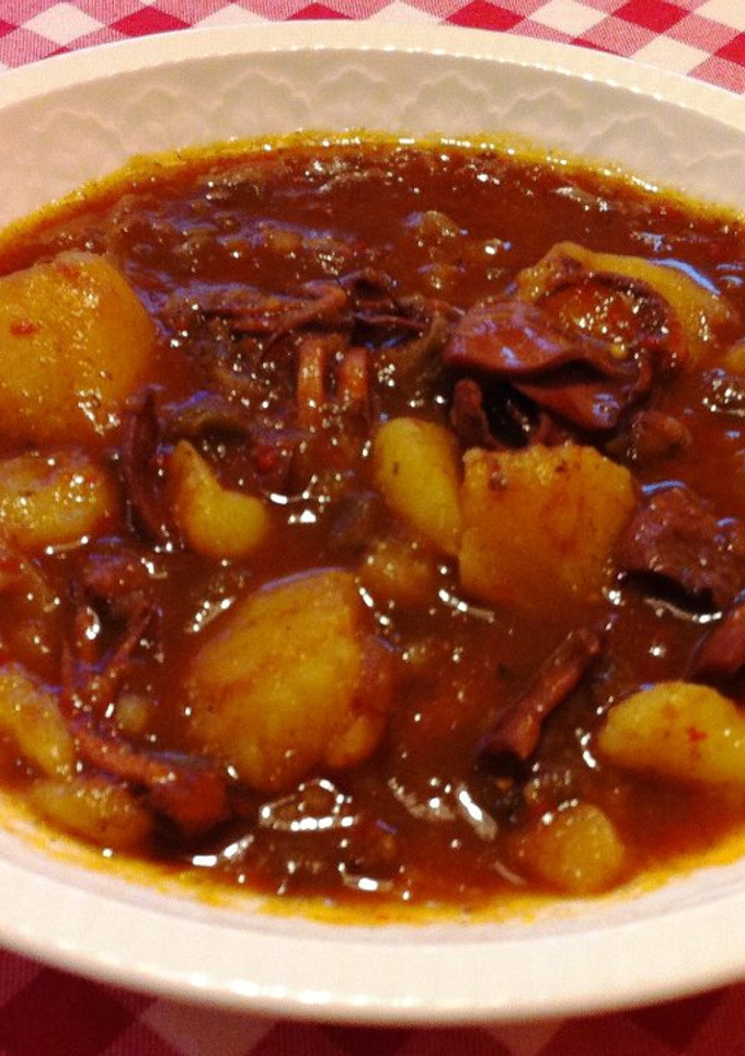 Una foto de Patatas con potas
