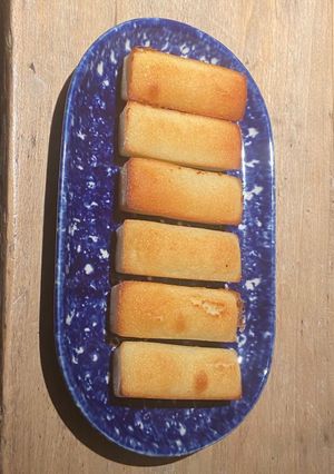 Une photo de Financiers à la noix de coco