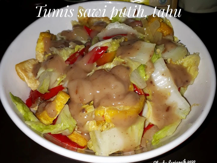 Langkah Mudah untuk Membikin Resep Tumis Sawi Putih, Tahu yang Bikin Ngiler Anti Ribet, Lezat Sekali