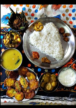 A picture of Bihari Thali.