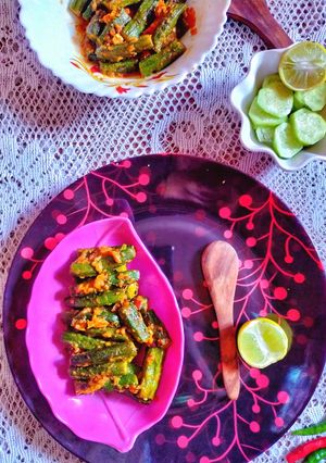 A picture of Bhindi masala.