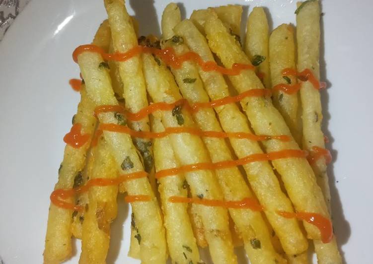 Resep Stik Kentang Keju🍟 yang Sempurna