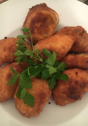 صورة لوصفة سمبوسة بعجين (chausson)