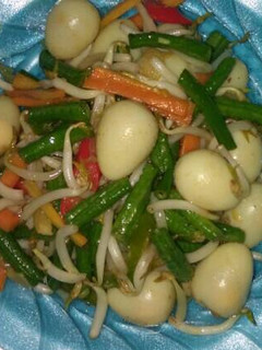 Foto resep Tumis telur puyuh mix sayuran