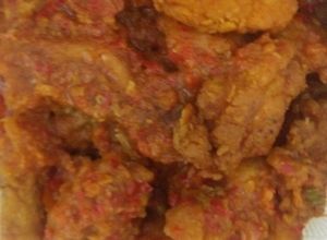 Foto resep Ayam goreng filet crispy saus padang