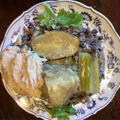 California Farm Old Fashioned Hen Stew A picture of California Farm Old Fashioned Hen Stew.