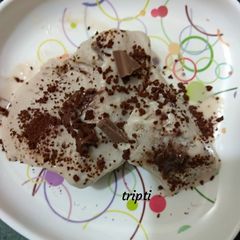 A picture of Chocolate banana ice cream.