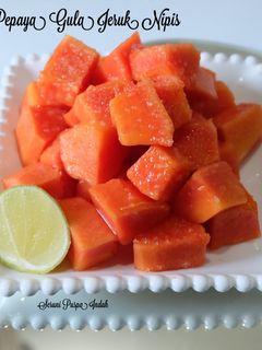 Foto resep Pepaya Gula Jeruk Nipis