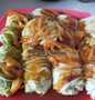 Cara Mudah Membikin Resep Roll sawi isi ayam yang Enak Banget Anti Ribet, Lezat Sekali