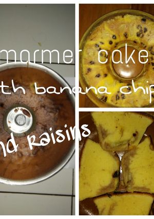 Foto resep Marmer Cake with Raisin