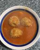 Albóndigas en salsa de chipotle
