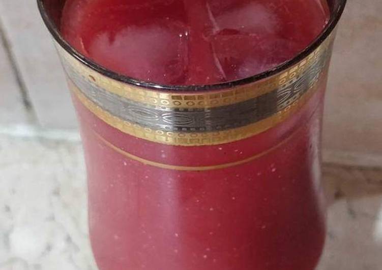 Steps to Prepare Quick Watermelon Juice