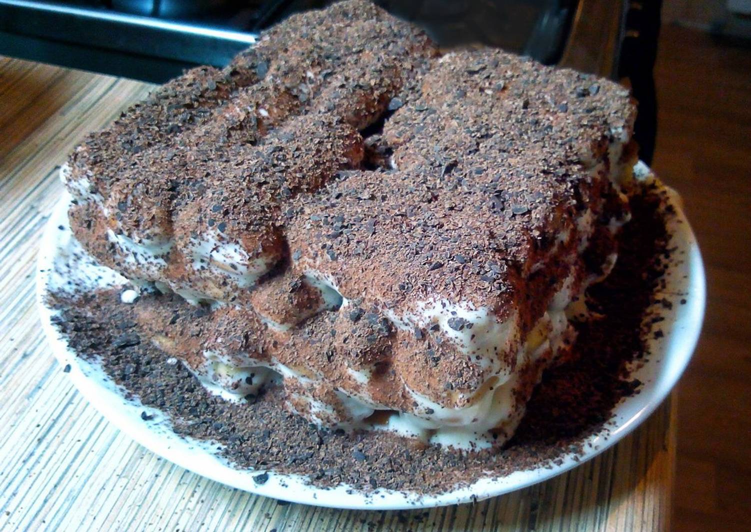Торт поленница со сметанным кремом рецепт с фото
