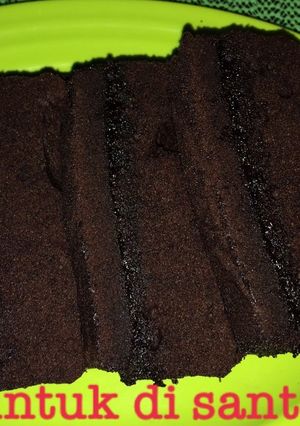Foto resep Brownis Kukus Lapis Coklat
