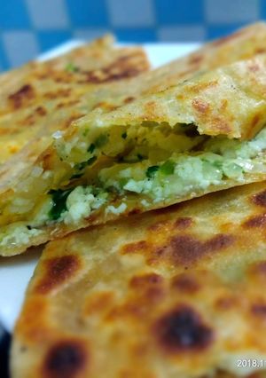 A picture of Paneer paratha.