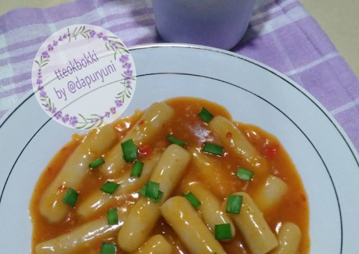 Tteokbokki rasa kita