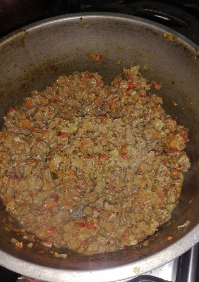 Una foto de Relleno para empanadas de carne