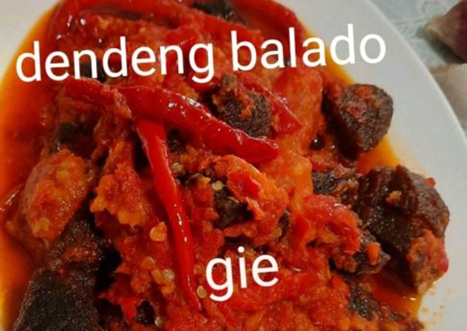 Dendeng Balado ala resto padang - cookandrecipe.com