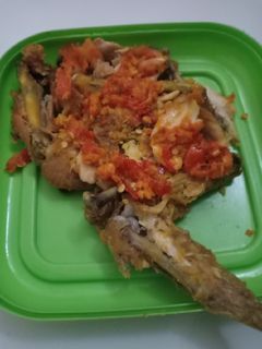 Foto resep Ayam geprek maknyus
