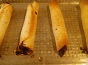 A picture of grilling poblano peppers