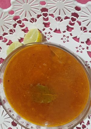 صورة لوصفة شوربة السمك الأحمر 🐋🍅🐋