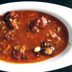 A picture of Veg Manchurian.