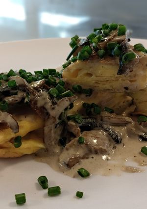 Una foto de Omelette