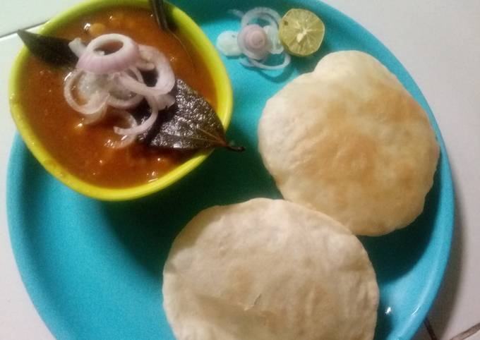 Steps to Prepare Eric Ripert Chola bhatura