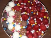 A picture of chocolate cereal treats