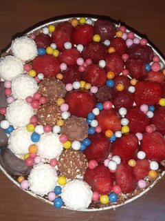A picture of The Cereal-Killer Cake.