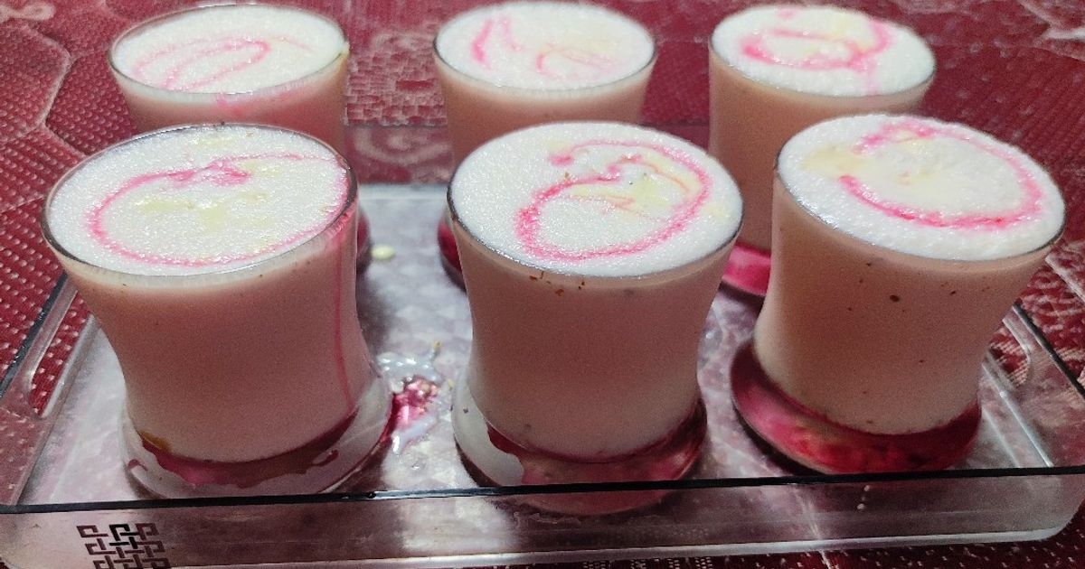 Rose Milk Shake Recipe by Jyoti Shashank Tiwari - Cookpad