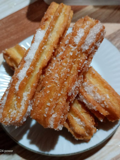 Una foto de Churros caseros
