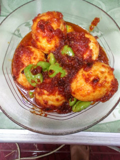 Foto resep Balado telor simpel